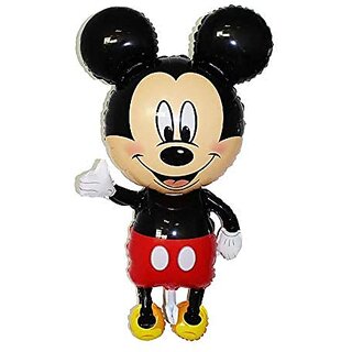 Lalantopparties Mickey Mouse Foil Balloon Full 26 inch Balloon decoration, Multi Pack of 1