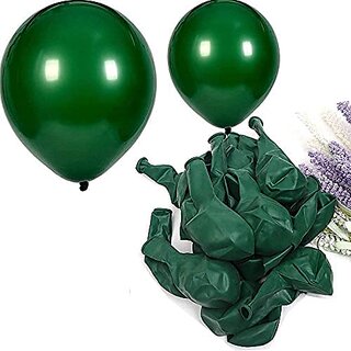 Lalantopparties Plain Latex Balloons 9 inch birthday decoration,anniversary,Green 35 Pack Of 1
