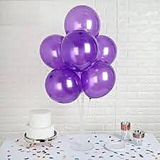 Lalantopparties Plain Latex Balloons 9 inch birthday decoration,anniversary,Purple 35 Pack Of 1
