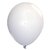 Lalantopparties Colour balloon plain solid Finish Balloon Birthday, Anniversary,White Pack Of 25