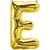 Lalantopparties Alphabets Balloon E Letter Balloon 16 inch Party Decoration,birthday,Gold Pack of 1