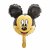 Lalantopparties Mickey Mouse Foil Balloon Round head shape26 inch Balloon decoration Pack of 1 Multi