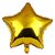 Lalantopparties Star Shape Mylar Helium Foil Balloon 18 inch Birthday decoration Gold Pack of 1