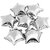 Lalantopparties Star Shape Mylar Helium Foil Balloon 18 inch Birthday decoration Silver Pack of 1