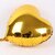 Lalantopparties Heart Shape Mylar Helium Foil Balloon 18 inch Birthday decoration Gold Pack of 1