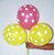 Lalantopparties Polka Dot Balloon Spotty Balloon Party Decoration, Yellow 10 pc Pack Of 1