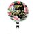 Lalantopparties Happy Birthday Round Foil Balloon 18 inch decoration,Floral Printed Pack of 1