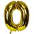 Lalantopparties Number foil balloon 40 inch 0 number party decoration,birthday,Gold Pack of 1