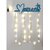 Khush Its Amazing Home Decor Wood Blue Moments With LED Light Hanging Photo Display, DIY Picture Photo Frame Collage Set Includes Multi colour Clips