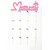 Khush Its Amazing Home Decor Wood Pink Moments Hanging Photo Display, DIY Picture Photo Frame Collage Set Includes Multi colour Clips