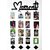 Khush Its Amazing Wood Moments With Heart Hanging Photo Display, DIY Picture Photo Frame Collage Set Includes Multi colour Clips (Moments With Squre)
