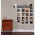 Khush Its Amazing Home Decor Wood School Days With LED Light Hanging Photo Display, DIY Picture Photo Frame Collage Set Includes Multi colour Clips