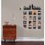 Khush Its Amazing Home Decor Wood Best Ever Sister With LED Light Hanging Photo Display, DIY Picture Photo Frame Collage Set Includes Multi colour Clips