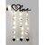 Khush Its Amazing Home Decor Wood Love Heart With LED Light Hanging Photo Display, DIY Picture Photo Frame Collage Set Includes Multi colour Clips