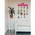 Khush Its Amazing Home Decor Wood Dark Pink Best Ever Sister Picture Photo Frame for Wall Decor Photos Artworks Prints Multi Pictures Organizer & Hanging Display Frames with Wood Clips