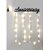 Khush Its Amazing Home Decor Wood Anniversary With LED Light Hanging Photo Display, DIY Picture Photo Frame Collage Set Includes Multi colour Clips
