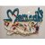 Khush Its Amazing Home Decor Wood Blue Moments With LED Light Hanging Photo Display, DIY Picture Photo Frame Collage Set Includes Multi colour Clips