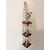 Khush Its Amazing Wood Hanging Planter Shelf Plant Hanger Decorative Flower Pot Rack with Rope Home Decor Hanging Planter (3 Tier Pot Black)