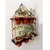 Khush Its Amazing Wood Hanging Planter Shelf Plant Hanger Decorative Flower Pot Rack with Rope Home Decor Hanging Planter (2 Tier Pot Black)