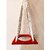 Khush Its Amazing Plant Macrame Hanger Shelf Indoor Hanging Planter Shelf Plant Hanger Shelf Boho Home Decor Cotton Rope (Maroon)