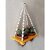 Khush Its Amazing Plant Macrame Hanger Shelf Indoor Hanging Planter Shelf Plant Hanger Shelf Boho Home Decor Cotton Rope (Yellow)