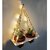 Khush Its Amazing Plant Macrame Hanger Shelf Indoor Hanging Planter Shelf Plant Hanger Shelf Boho Home Decor Cotton Rope with LED Light (White)