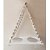 Khush Its Amazing Plant Macrame Hanger Shelf Indoor Hanging Planter Shelf Plant Hanger Shelf Boho Home Decor Cotton Rope with LED Light (White)