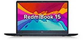 RedmiBook 15 Core i3 11th Gen/8 GB/256 GB SSD/Windows 10 Home/15.6-inch(39.62 cms) FHD Anti Glare/MS Office/Charcoal Gray/1.8 Kg Thin and Light Laptop