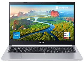 Acer Aspire 5 A515-56 Thin and Light Laptop | 15.6, Full HD Display | 11th Generation Intel Core i5-1135G7 Processor | 8GB DDR4 | 1TB HDD|HD Webcam| WiFi 6| Windows 11 Home Silver