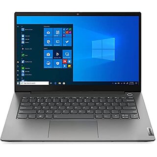 Lenovo ThinkBook 14 Intel Core i5 11th Gen 14, (35.56cm) FHD IPS Thin , Light Laptop (16GB RAM/512GB SSD/Windows 11 Home/MS Office 2021/FPR/Intel Iris Xe Graphics Mineral Grey/1.4 kg) 20VDA0TLIH