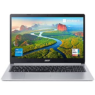 Acer Aspire 5 A515-56 Thin and Light Laptop | 15.6, Full HD Display | 11th Generation Intel Core i5-1135G7 Processor | 8GB DDR4 | 1TB HDD|HD Webcam| WiFi 6| Windows 11 Home Silver