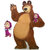 Wall Sticker Masha And The Bear
