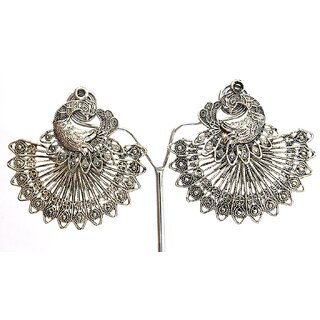 S L GOLD Peacock Aditi Rao Design Earring E28