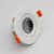 LED 3 WATT Spot Light, Down Light, COB light, Elegant ABS Body, Warm White Color Recessed Ceiling Lamp