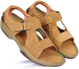 Shoeson Mens Beige Slip on Sandal