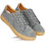 Shoeson Mens Gray Lace-up Casual Shoes