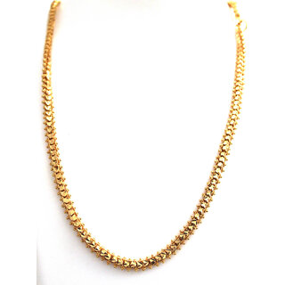 S L Gold 1 Gram Micro Rava Hart Chainc17 Design 24