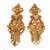 S L GOLD 1 Gram Micro Plated Flower Earring E6