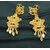 S L Gold 1 Gram Micro Plated Butterfly Design Earring
