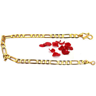SLGOLD1GramMicroPlatedGentsBraceletD7forMen