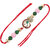 LUCKY JEWELLERY Designer Combo Multi Color (Pack of 4) Rakshabandan Rakhee