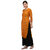 Buy Mustard Coloured Casual Two Tone Rayon Kurti & Pair Of Magnetic Eyelashes.