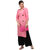 Buy Stylish Pinki's Pink Coloured Casual Heavy Two Tone Rayon Kurti & Get Free Bluetooth Smartwatch.