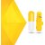 yellow UV Protection tablet umbrella capsule umbrella For Rain Windproof  Sun Protection Features, 4 Folding Compact Ca