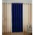 Styletex Polyester Long Door Curtain Multicolor Pack of 3 Pcs