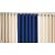 Styletex Polyester Long Door Curtain Multicolor Pack of 3 Pcs
