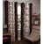 Styletex Polyester Door Curtain Brown Pack of 2 Pcs