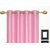 Styletex Polyester Window Curtain Pink Pack of 2 Pcs