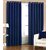 Styletex Polyester Door Curtain Blue Pack of 2 Pcs
