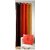 Styletex Polyester Door Curtain Orange (Single Piece)  Pack of 1